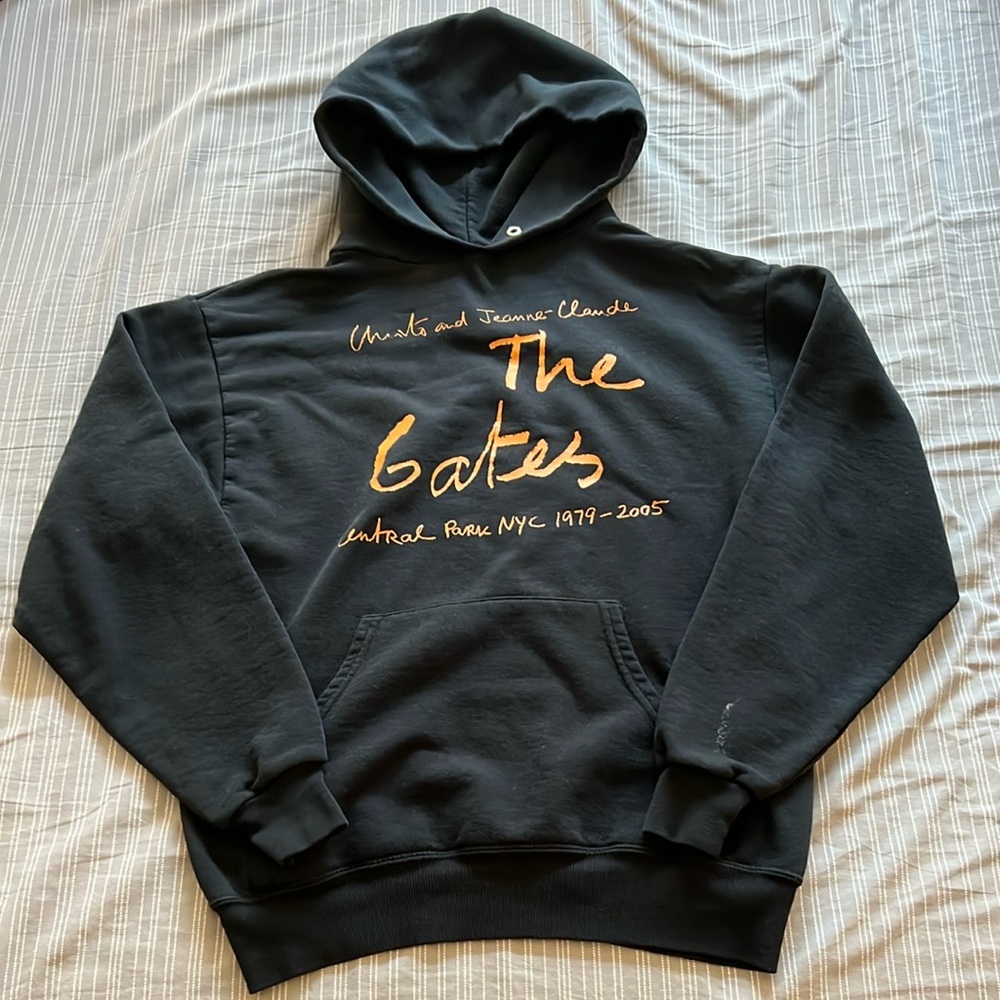 the gates art installation central park sweatshirt